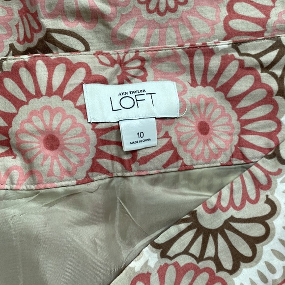 Vintage LOFT floral skirt - Picture 3 of 5